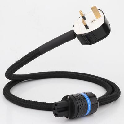 Monosaudio高纯度5NOFC发烧音箱胆机功放镀金插尾英规标电源线