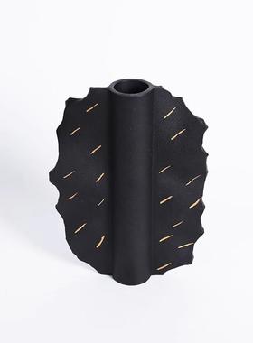 现代简约不规则流星雨花瓶家居创意摆件茶几电视柜样板间桌面软装