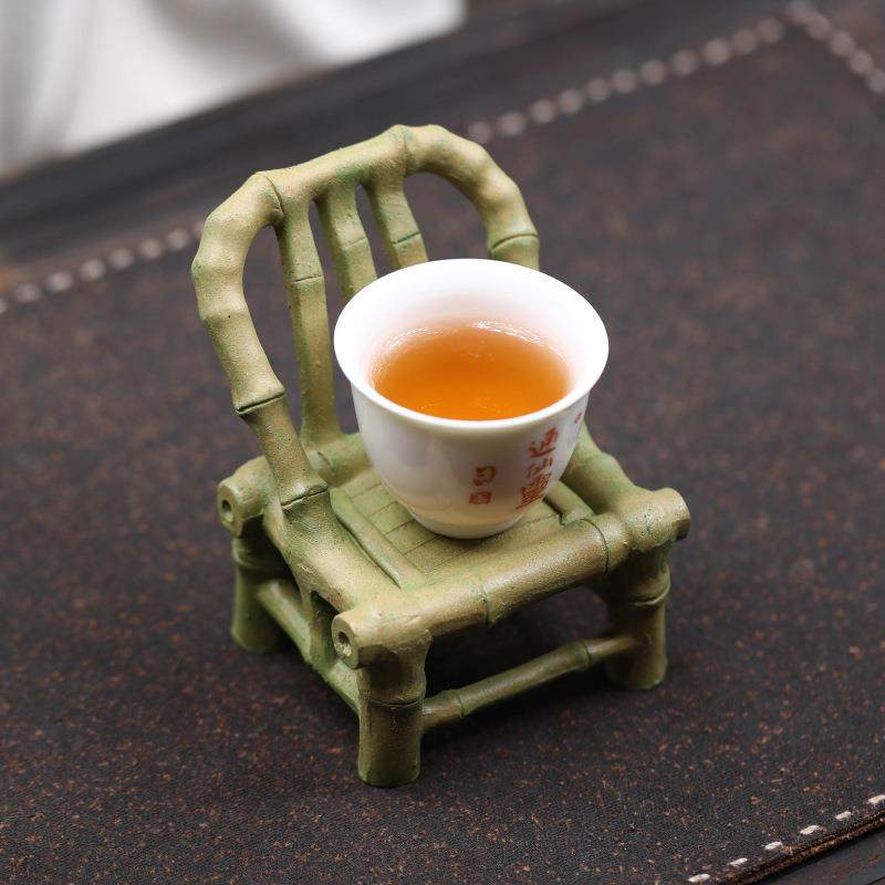 宜兴紫砂小竹椅子粗陶茶宠摆件仿真竹节茶桌配件壶托茶托壶承可养,鲜花速递/花卉仿真/绿植园艺,割草机/草坪机,淘宝优惠券,粉丝福利购,淘宝优惠卷