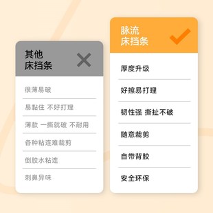 床底挡板防猫防尘宠物透明塑料隔板可裁剪沙发床底下封床遮挡贴膜