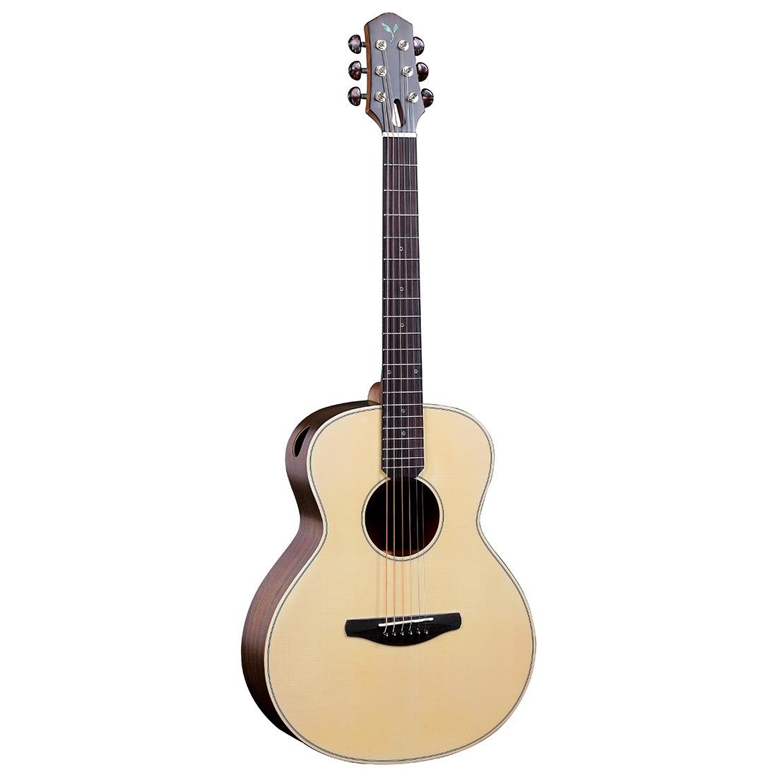 民谣吉他初学者男女学生新手入门木吉他36寸冷杉木圆角合板guitar