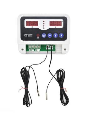 单路大功率温差控制器数显LED温度控制器带2个防水探头TMC-D6000