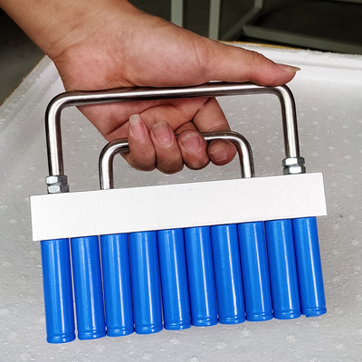 电池适配夹18650/2665021700点焊机分选机专用锂电池快速取放夹具