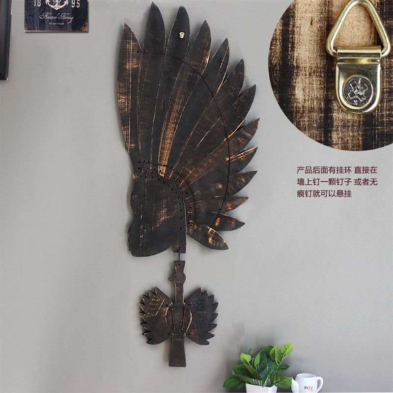 客厅墙面壁饰挂件创意欧式人物雕塑背景墙装饰品酒吧墙壁玄关挂饰