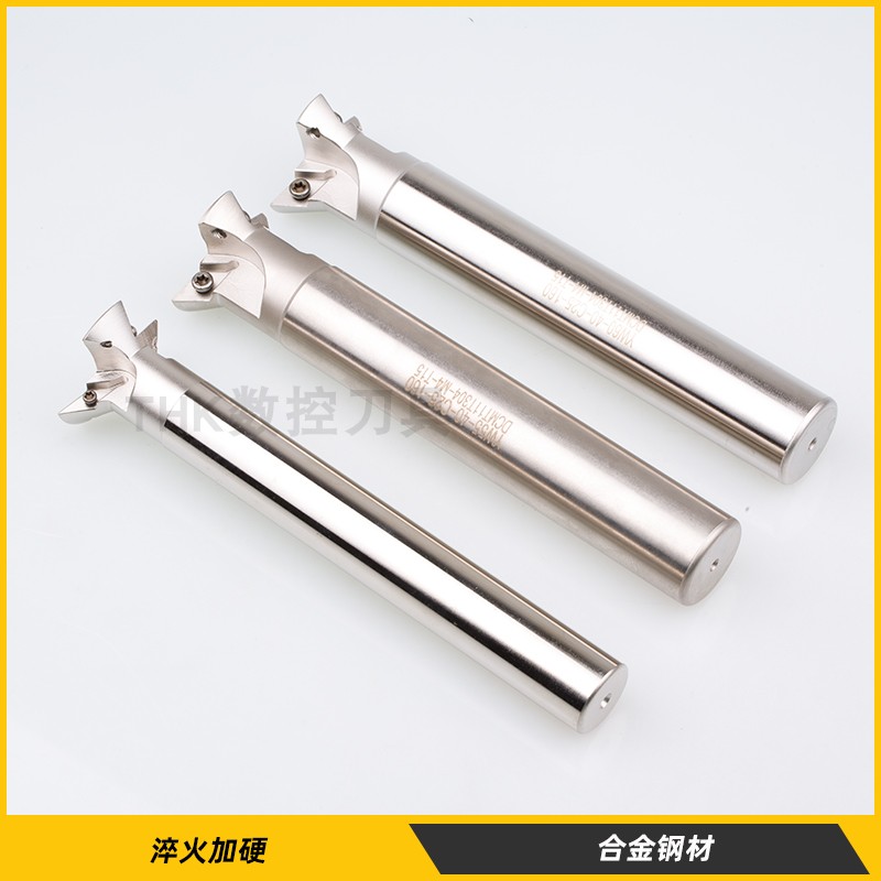 YW45燕尾槽铣刀杆55度s60度45度V型槽后拉铣刀杆耐用抗震舍弃式
