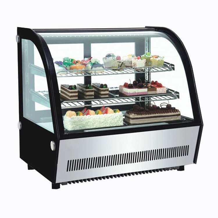 0.9米台式圆弧形冷藏蛋糕柜 商用甜品店咖啡 展示柜