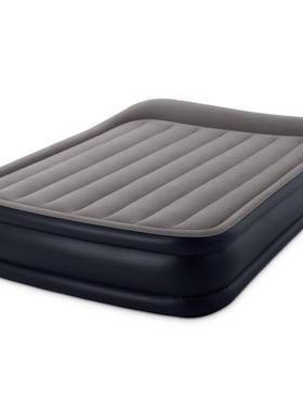 intex64136内置枕头双人线拉空气床 户外室内充气床垫