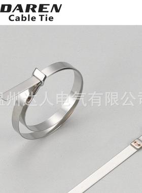 光带TD预制管夹不锈钢扎带电缆船用桥架捆绑带直销