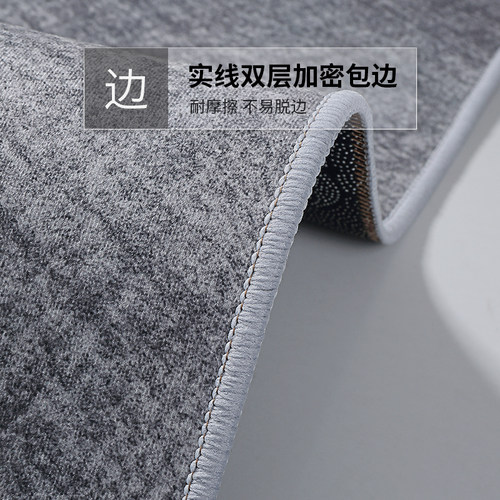 客厅地毯2023新款沙发茶几垫轻奢高级天津免洗可擦卧室地毯家用