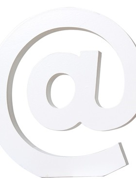 创意英文字母摆件 diy字母表白送礼物 白色木质 婚礼装饰拍摄道具