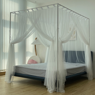 订做蚊帐家用榻榻米加大加宽拼接床定做大床法式床幔定制特殊尺寸