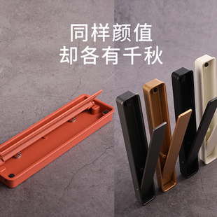 意式Poliform款现代简约橱柜衣柜白色嵌入式锌合金小暗扣巴士拉手