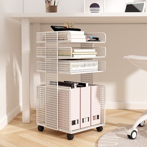 办公桌下文件柜小柜子储物柜铁A皮移动矮柜办公室收纳柜资料档案