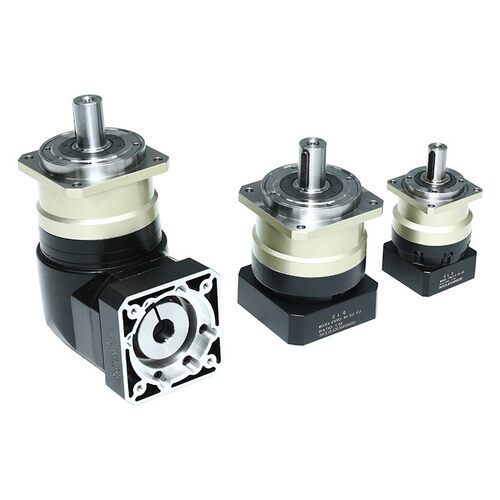 斜齿精密齿轮行星减速机配100W/400W/750W/1.5KW伺服电机步进电机