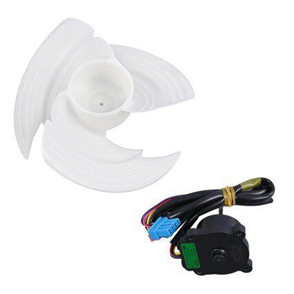 EAU65058501 冰箱冷冻室冷凝风扇电机带叶片，EAU64843805 DC12V