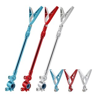 渔汀路滑支架头后挂路亚矶竿滑漂滑杆支架杆架炮台羊角头配件