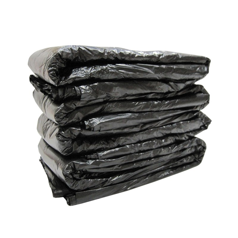 黑色加厚环卫f大垃圾袋90X100CM 50只 150L圆桶袋保洁物业环卫