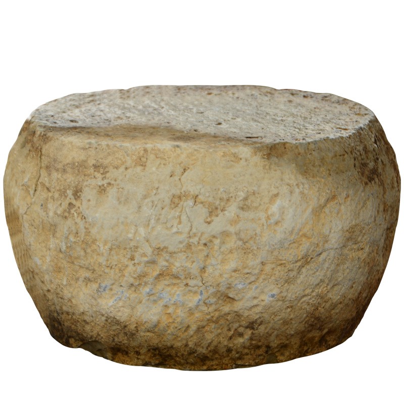 老石墩民间收购石鼓墩柱墩石石头C墩庭院圆墩子旧石器木柱底座柱