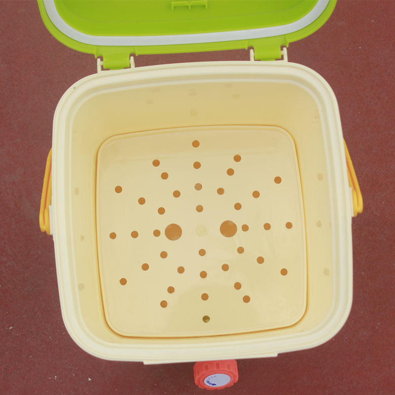 波卡西厨余堆肥桶EM菌发酵桶垃圾变有机肥L沤肥桶堆肥箱积肥桶菌