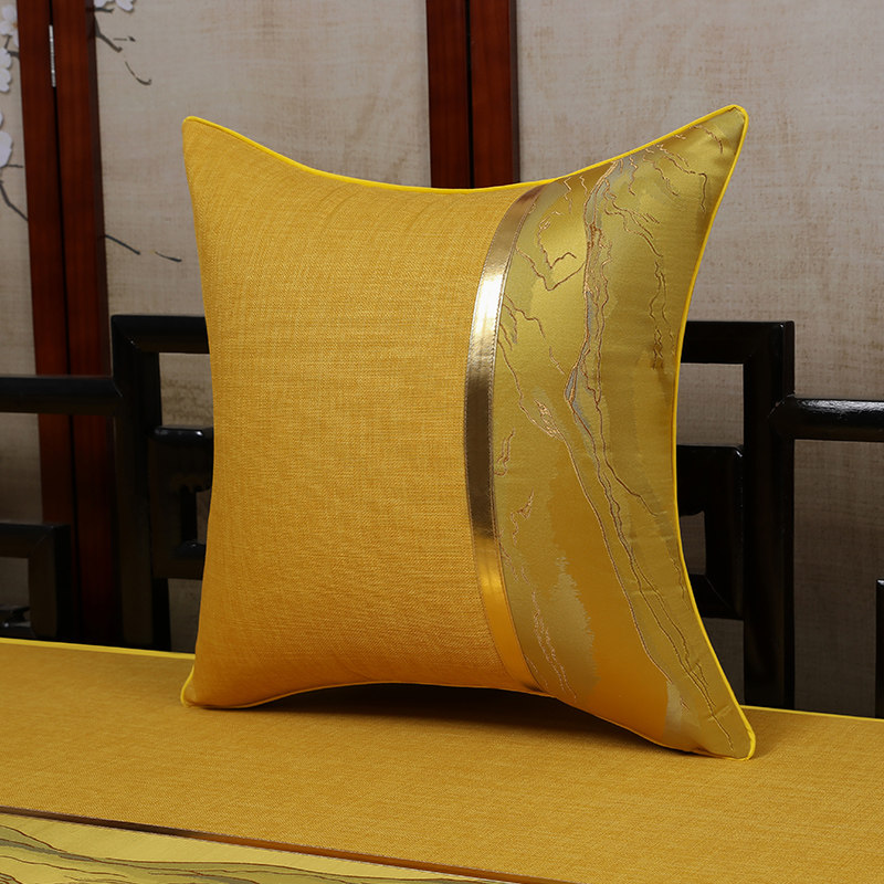 红木沙发坐垫套罩家m具拼接海绵实木垫子加厚沙发垫新中式高端定