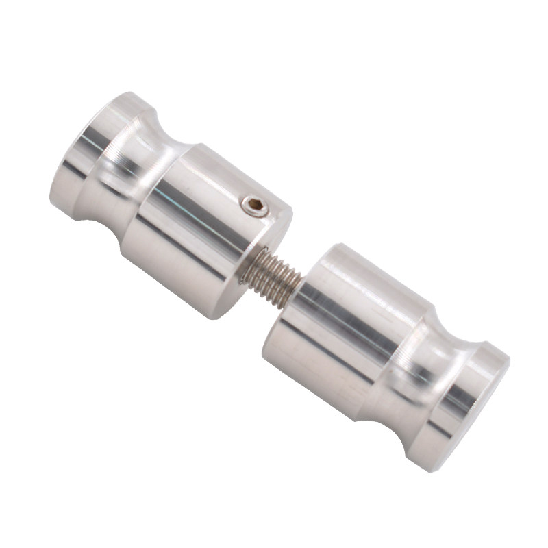 包邮公共卫生间门拉手单孔拉手柜门 玻璃全实心精铸不锈钢304拉手