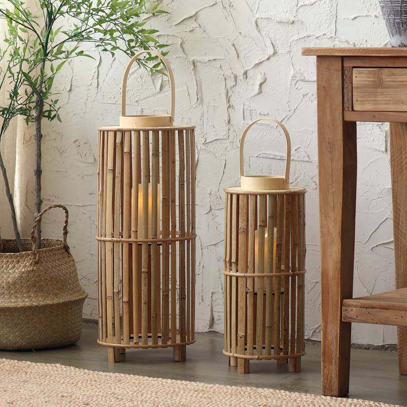 外贸出口新中式风灯烛台复古竹编蜡烛灯笼田园氛围感露营装饰摆件,特色手工艺,其他特色工艺品,淘宝优惠券,粉丝福利购,淘宝优惠卷