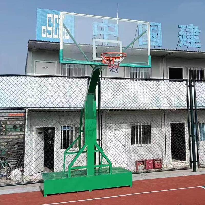 横向移动篮球架成人家用训练比赛标准学校落地室外成年户外篮球架