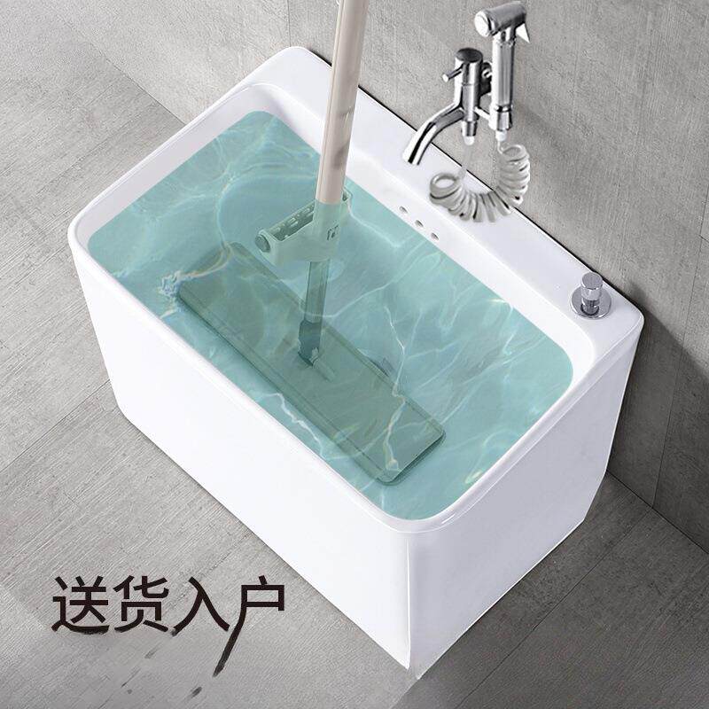 墩布池洗拖把池卫生间家用拖布池2025年水槽号陶瓷拖帕池大小阳台