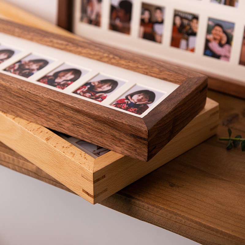 10宫格20实木相框摆台挂v墙diy情侣七夕创意礼物洗多张照片组合框