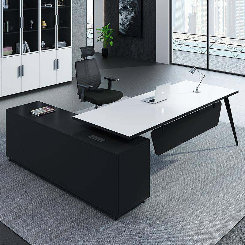 办公室家具老板办公桌大气总裁主管经理桌椅组合班台单人现代简约,收纳整理,烫衣板及配件,淘宝优惠券,粉丝福利购,淘宝优惠卷