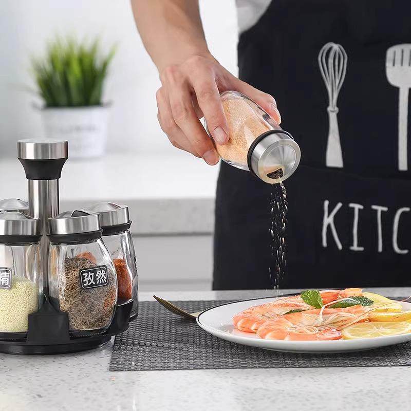 和谐居.厨房调料罐烧烤玻璃调料瓶套装防潮调味罐一体式调料组合,鲜花速递/花卉仿真/绿植园艺,割草机/草坪机,淘宝优惠券,粉丝福利购,淘宝优惠卷