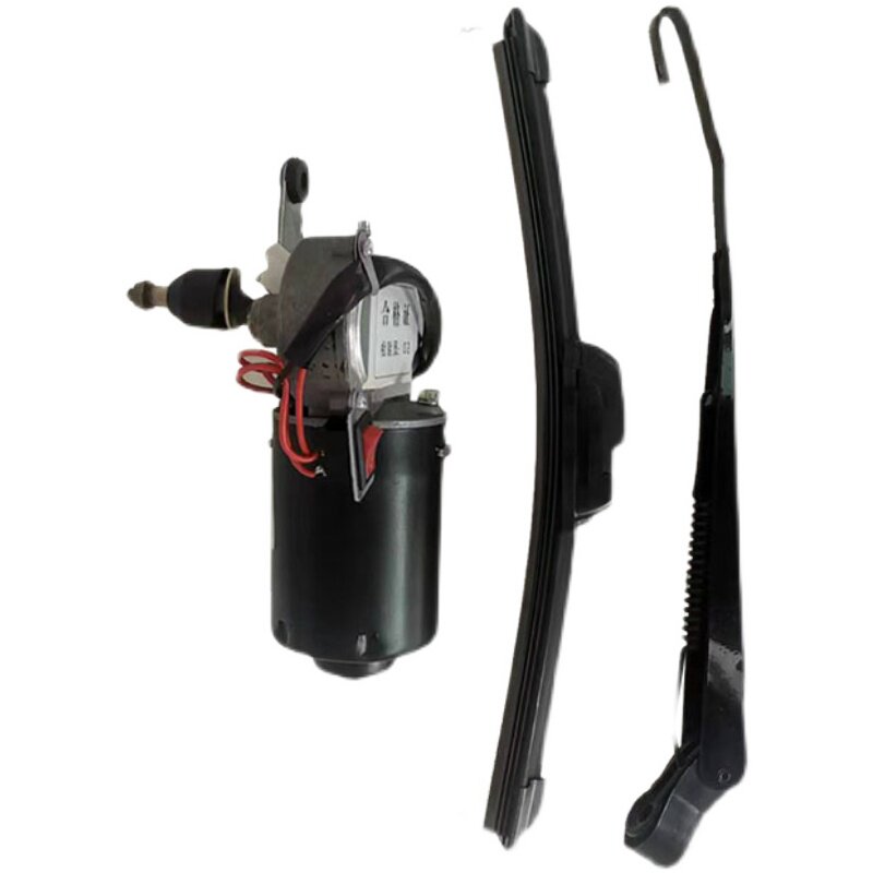 电动三轮代步车自动雨刷器电机总成摩托三轮车棚挡风电动刮水器48