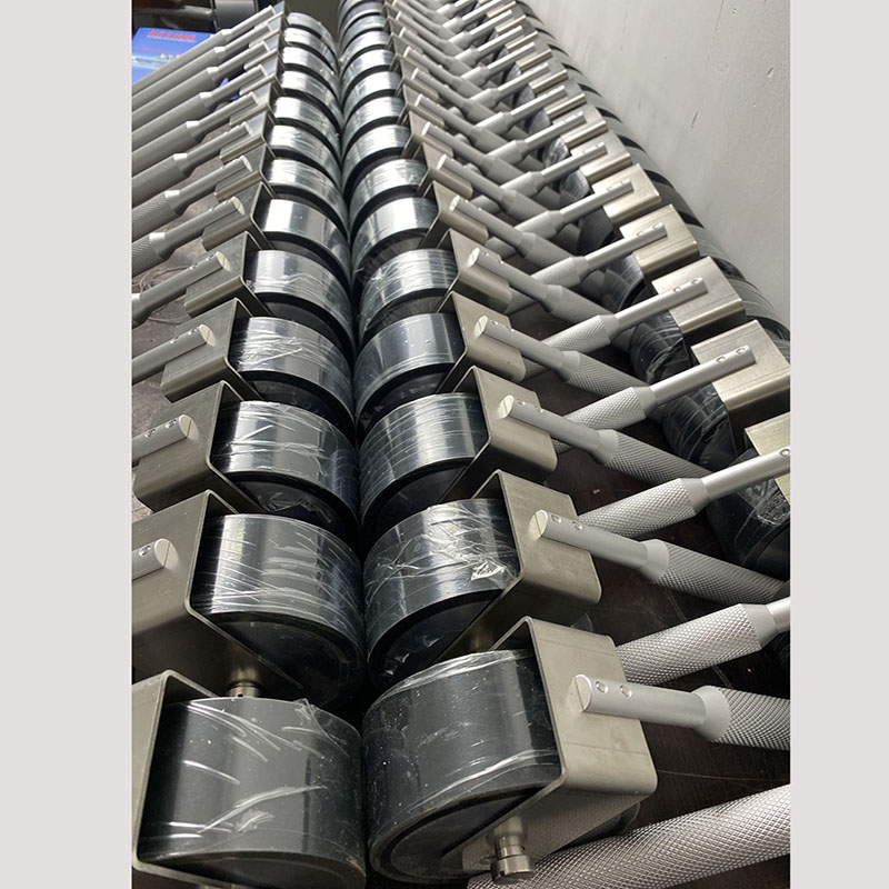 胶带试验机标准手动碾压滚轮2KG辗压滚轮 不锈钢手推滚轮测试压辊