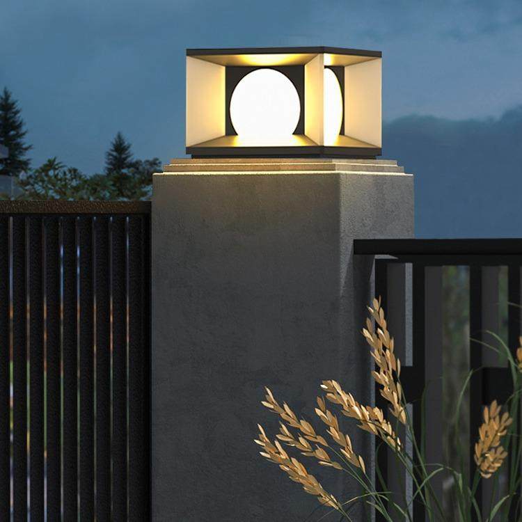 太阳能柱头灯户外庭院门柱灯别墅大门柱子灯围墙灯高级院墙立柱灯,纺织面料/辅料/配套,纺织机械配件,淘宝优惠券,粉丝福利购,淘宝优惠卷