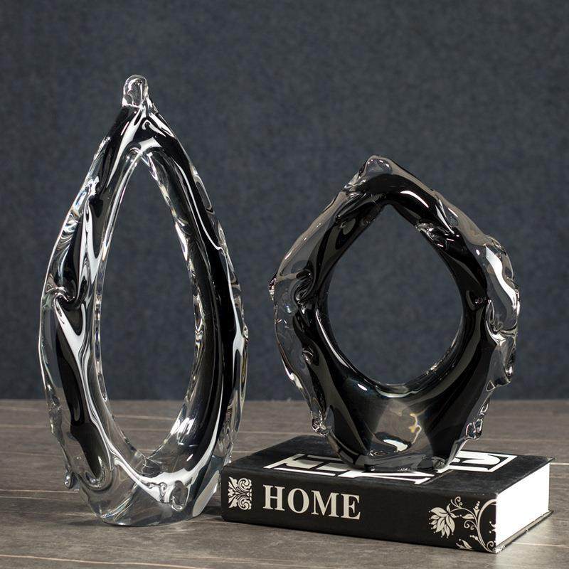 轻奢高档捷克水晶气泡花瓶摆件客厅插花创意玻璃网红透明餐桌花瓶,清洗/食品/商业设备,风口/风叶/风机配件,淘宝优惠券,粉丝福利购,淘宝优惠卷