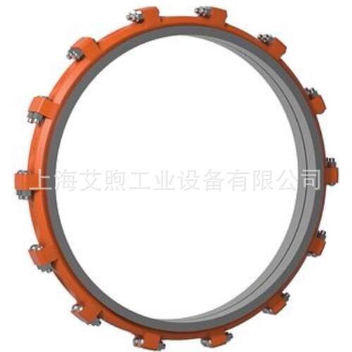 DN1800铸钢卡箍式柔性管接头ZG埋地式柔性卡箍接头GB8259-87