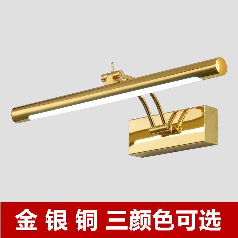 美式镜前灯复古欧式镜灯浴室卫生间镜柜灯具防水LED化妆灯仿古铜,金属材料及制品,金属加工件/五金加工件,淘宝优惠券,粉丝福利购,淘宝优惠卷