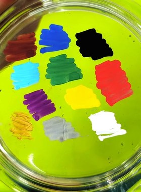 edding751油漆笔防酒精防水工业不掉色玻璃织物陶瓷彩色补漆记号