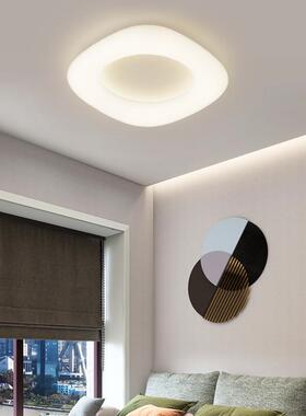 餐厅卧室走廊现代简约奶油风甜甜圈智能遥控吸顶灯ceilinglight