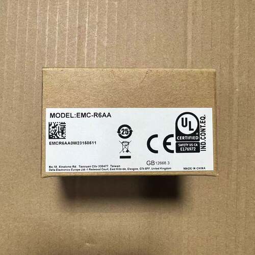 EMC-R6AA现货台达继电器输出扩充卡，6点常开输出接点，250VAC