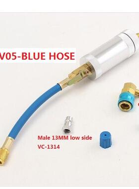 R134AR12R22制冷系统制冷油雪种油荧光检漏剂纯液体加注筒UV05