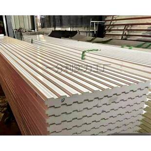 泡沫夹芯板塑钢瓦外墙隔热保温板隔墙吊顶屋面畜牧养殖场专用