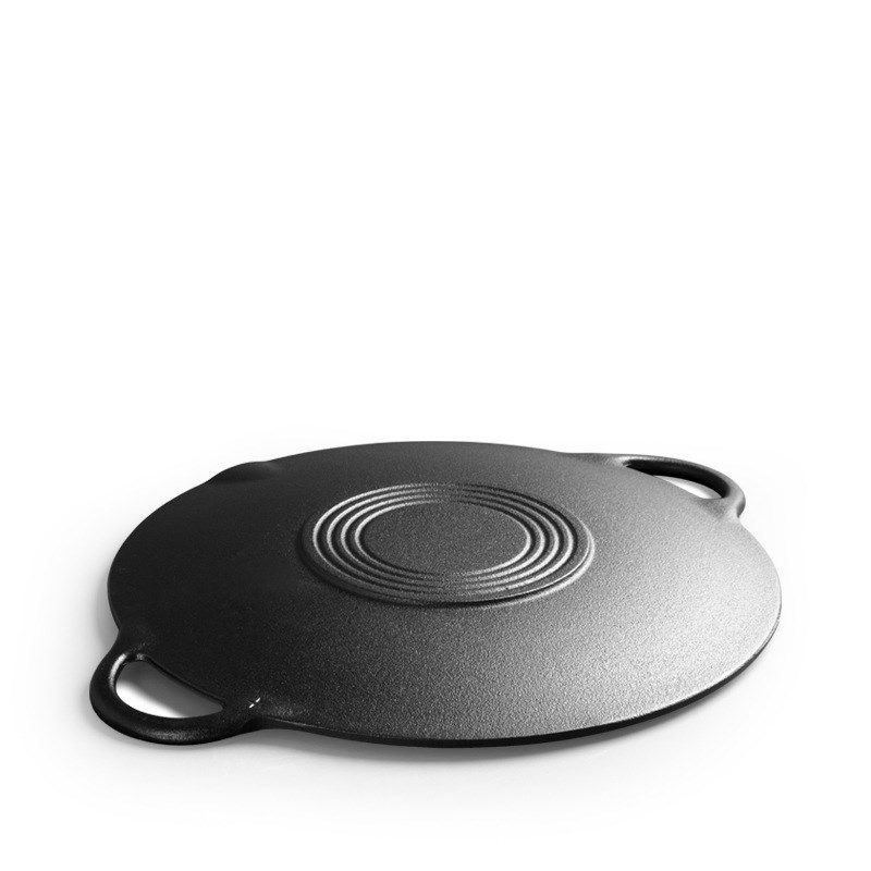 野炊露营铸铁锅户外烤盘加大煎盘铁板J烧带把手煎盘烤肉盘圆形,户外/登山/野营/旅行用品,烧烤盘,淘宝优惠券,粉丝福利购,淘宝优惠卷