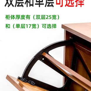 楠竹翻斗式鞋柜家用门口玄关收纳柜简约靠墙大容量超薄17cm储物柜