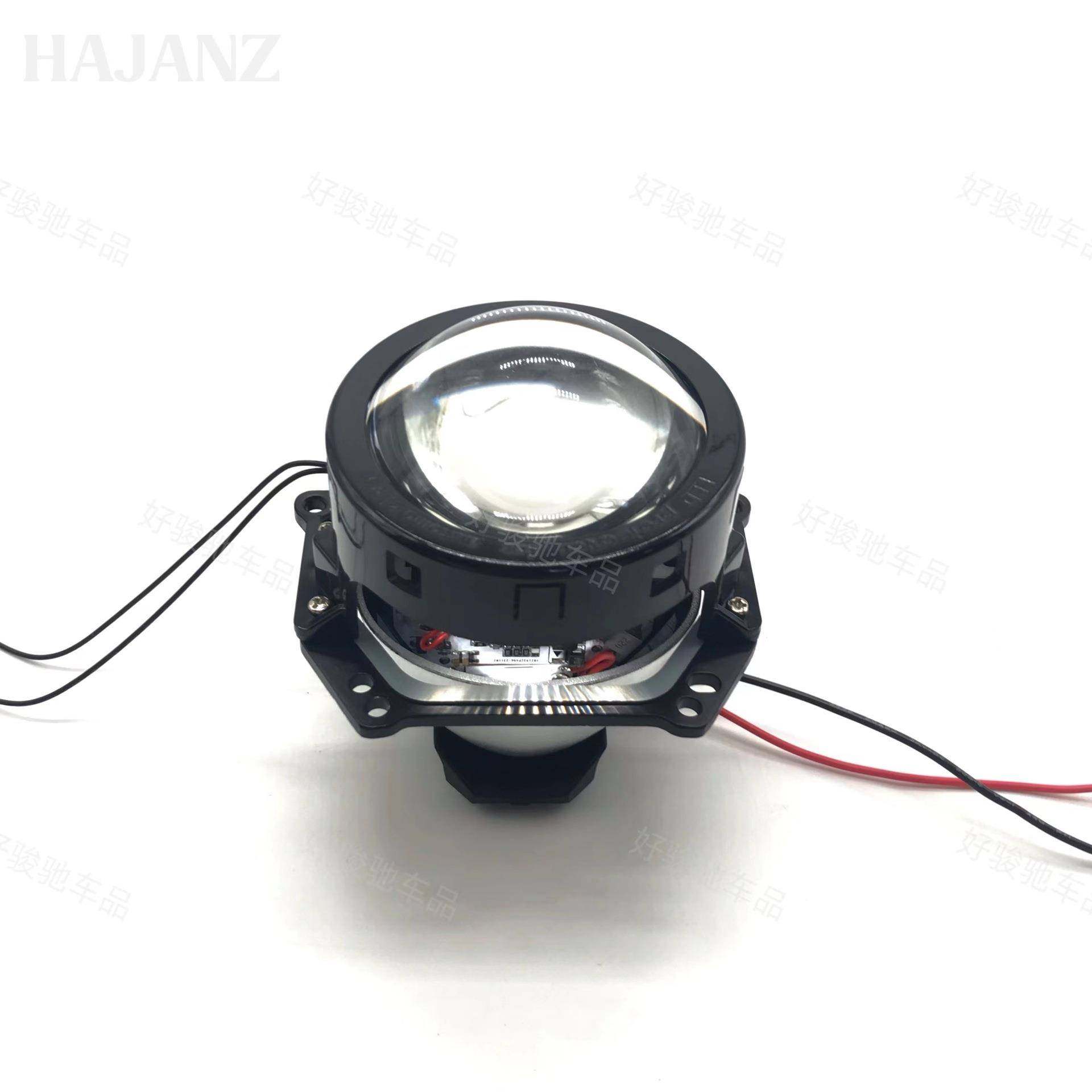 汽车led大灯适用双光透镜60W无损透镜改装大灯远近一体高亮聚光