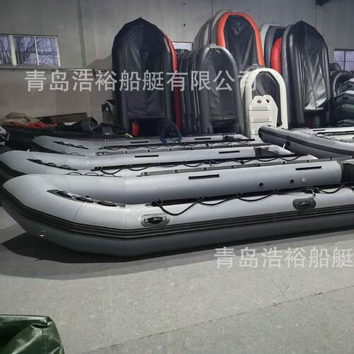 CANTO浩裕船艇7米铝合金底板橡皮艇皮划艇运动艇漂流船钓鱼