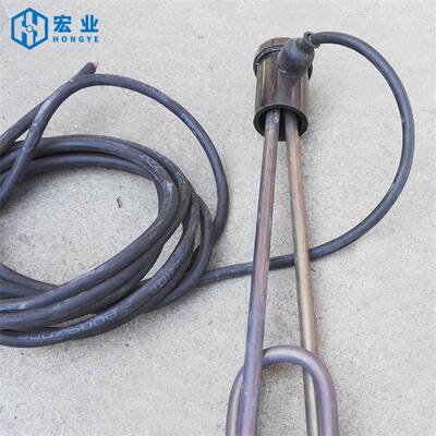 电镀槽钛合金电热管 防腐蚀耐酸碱电加热管 220V3KW