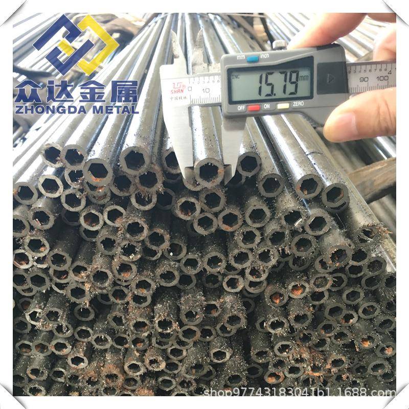 Φ16*S8.8mm外圆内六棱管 套筒用内六方钢管 20#/45外圆内六角管