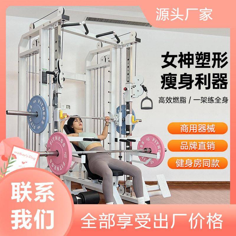 史密斯训练器健身房器械多功能框式深蹲架商用大飞鸟龙门架脂