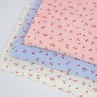 A类布料100全棉母婴级双层纱布绉布皱布婴幼儿睡衣棉布头面料